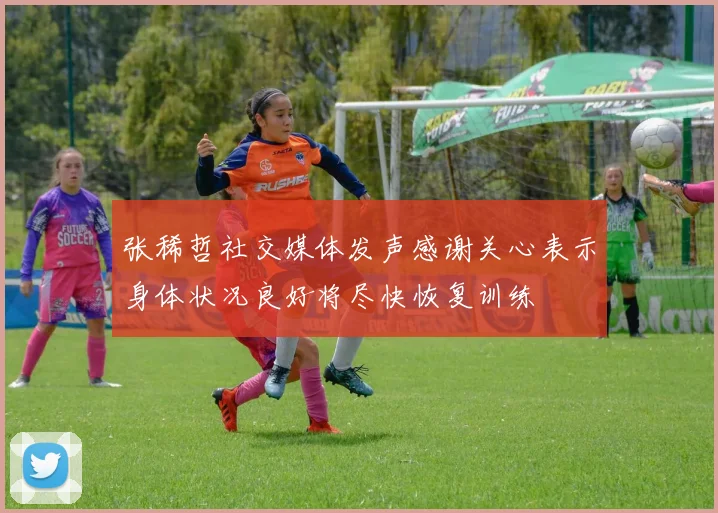 张稀哲社交媒体发声感谢关心表示身体状况良好将尽快恢复训练